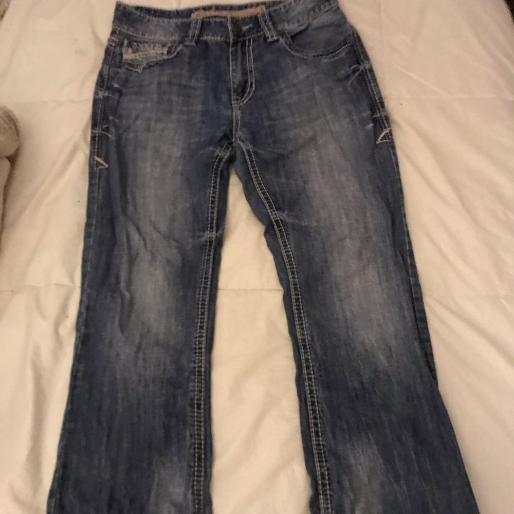 Men’s boot cut jeans